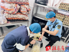 市城乡一体化示范区市场监管开展校园及周边食